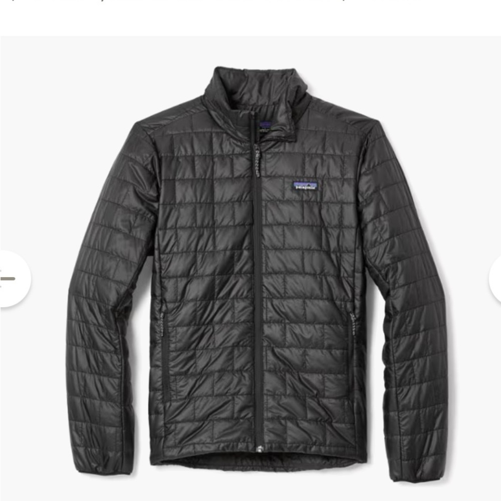 Patagonia Men's Nano Black Quilted Jacket